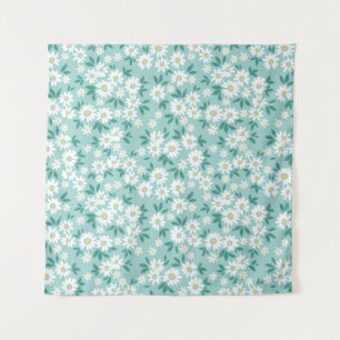Vintage-Blumenhintergrund. Nahtloses Vintage-Muste Wandteppich