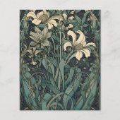 Vintage Blumenhochzeit (Rückseite)