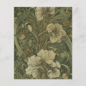 Vintage Blumenhochzeit (Rückseite)