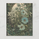 Vintage Blumenhochzeit (Rückseite)