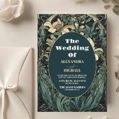 Vintage Blumenhochzeit Flyer