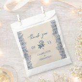 Vintage Blumenhochzeit Geschenktütchen (Ausgeschnitten)