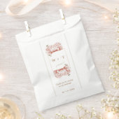 Vintage Blumenhochzeit Geschenktütchen (Ausgeschnitten)