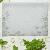 Vintage Blumenhochzeit Handtuch (Gefaltet)