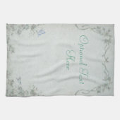 Vintage Blumenhochzeit Handtuch (Horizontal)