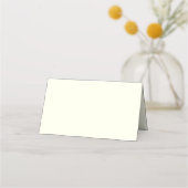 Vintage Blumenhochzeit Platzkarte (Rückseite)