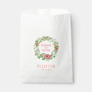 Vintage Blumenhochzeit Sukkulent Hochzeit Geschenktütchen