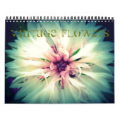 Vintage-Blumenkalender Kalender (Titelbild)