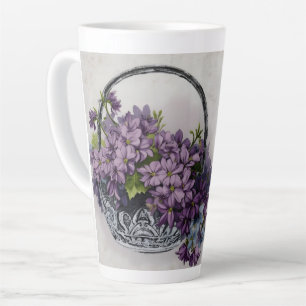 Vintage-Blumenkorb – Muttertagsblüte Milchtasse
