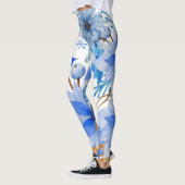 Vintage Blumenkunst Leggings (Links)