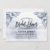 Vintage Blumenmesse Mistral Brautparty Einladung (Vorderseite)