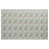 Vintage Blumenminze Stoff (Fat Quarter (45,7 x 55,9 cm))