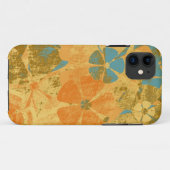 Vintage Blumenmode Case-Mate iPhone Hülle (Rückseite (Horizontal))