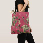 Vintage Blumenmonogramm Tasche (Von Nahem)