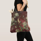 Vintage Blumenmonogramm Tasche (Von Nahem)