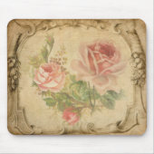 Vintage Blumenmousepad Mousepad (Vorne)