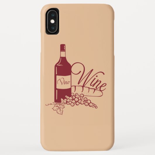 Vintage-Blumenmuster Case-Mate iPhone Hülle (Rückseite)