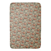 Vintage-Blumenmuster-Cotagecore Badematte (Vorderseite Vertikal)