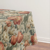 Vintage-Blumenmuster-Cotagecore Tischdecke (Beispiel)