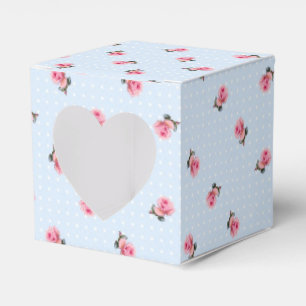 Vintage Blumenmuster Geschenkschachtel
