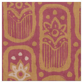 Vintage Blumenmuster im indischen Stil. Stoff (Nahaufnahme)