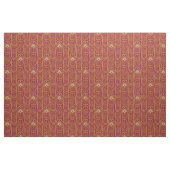 Vintage-Blumenmuster im indischen Stil. Stoff (Fat Quarter (45,7 x 55,9 cm))