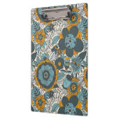 Vintage-Blumenmuster Klemmbrett (Links)