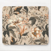 Vintage-Blumenmuster-Mauspad Mousepad (Vorne)