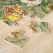 Vintage Blumenmuster Puzzle (Seite)