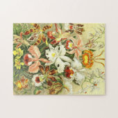 Vintage Blumenmuster Puzzle (Horizontal)
