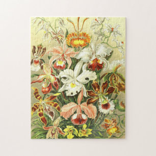 Vintage Blumenmuster Puzzle