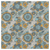 Vintage-Blumenmuster Stoff (Muster)