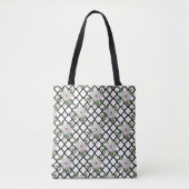 Vintage-Blumenmuster Tasche (Vorderseite)
