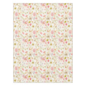 Vintage-Blumenmuster Tischdecke (Vorderseite)