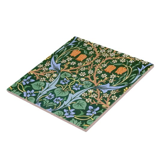 Vintage-Blumenmuster William Morris Fliese (Seite)