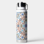Vintage-Blumenmuster, William Morris Trinkflasche (Hinten)