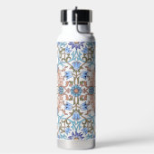 Vintage-Blumenmuster, William Morris Trinkflasche (Links)