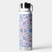 Vintage-Blumenmuster, William Morris Trinkflasche (Hinten)
