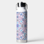 Vintage-Blumenmuster, William Morris Trinkflasche (Vorderseite)