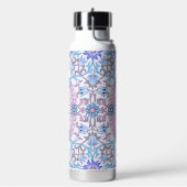 Vintage-Blumenmuster, William Morris Trinkflasche (Links)