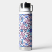 Vintage-Blumenmuster, William Morris Trinkflasche (Hinten)