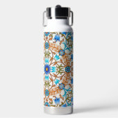 Vintage-Blumenmuster, William Morris Trinkflasche (Vorderseite)