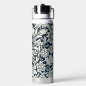 Vintage-Blumenmuster, William Morris Trinkflasche (Hinten)
