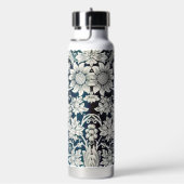 Vintage-Blumenmuster, William Morris Trinkflasche (rechts)