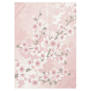 Vintage Blumenpastellblüten Tischdecke