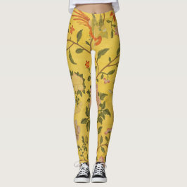 Vintage BlumenPrint Leggings