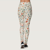 Vintage BlumenPrint Leggings (Rückseite)