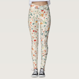 Vintage BlumenPrint Leggings