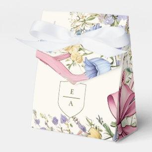 Vintage-Blumenrahmen-Hochzeit Geschenkschachtel
