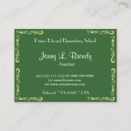 Vintage Blumenriris von Vincent van Gogh Visitenkarte